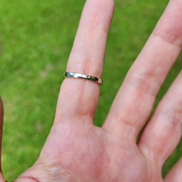 Red Guitar Hard Rock Elvis Presley TCB 925 Silver Ring - Picture 12 of 16